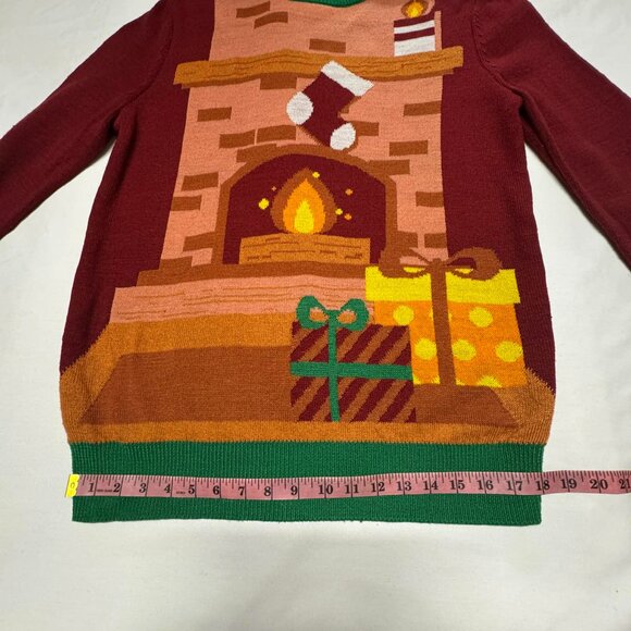 H&M Ugly Christmas chimney Knit Sweater M - Picture 3 of 13